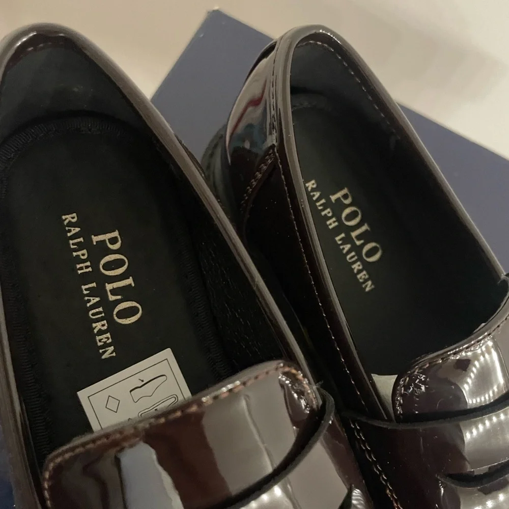 Polo Ralph Lauren sleek patent